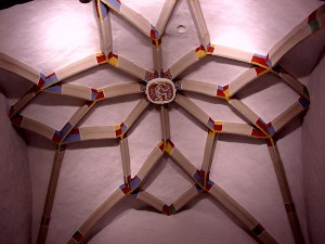 Wappen des Bischoff von Konstanz in der Buocher Kirche